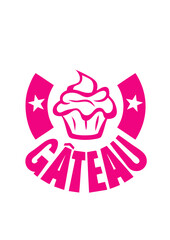 ajouter texte gateau logo dessin