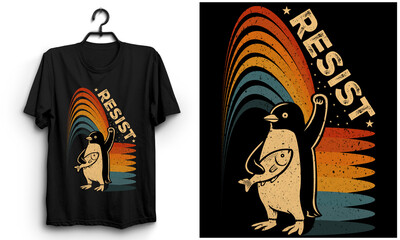 Resist Fist T Shirt  Political Protest  Anti Trump T Shirt
