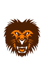 lion bete tete animal dessin