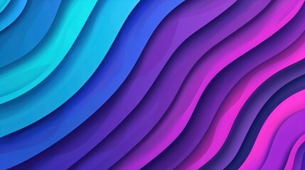 A stunning multicolored gradient of violet and blue creates a mesmerizing abstract hologram effect.