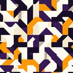 A bold geometric template perfect for digital art, offering a unique touch to your wallpaper or graphic design projects.