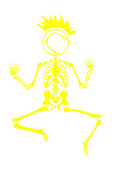 tennis squelette logo club