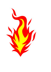 flamme feu dessin