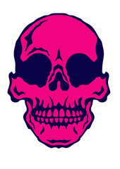 tete de mort squelette crane halloween