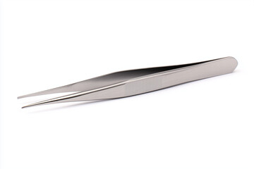 Precision stainless steel tweezers ideal for crafting, beauty, and medical applications in various settings