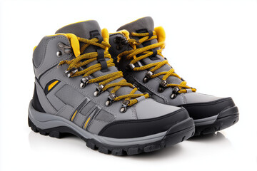 Hiking boots designed for outdoor adventures and rugged terrains for comfort and durability
