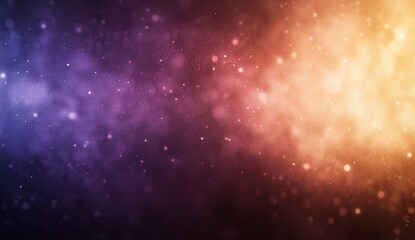 Abstract background with gradient color and particles