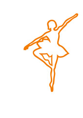 Danseuse de ballet classique