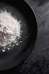 Close-Up of White Powder Ingredient for Candle Crafting