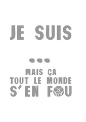 je suis ajouter texte tout le monde s en fou humour