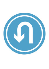 panneau demi tour obligatoire © Scal