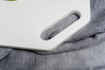 clothes hanger in a pocket of jeans