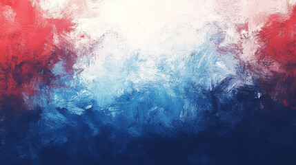 Fototapeta premium vibrant smokey red and blue abstract background.ai generative