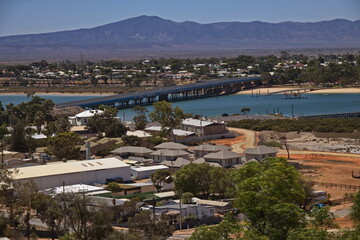 View of Port Augusta from Water Tower Lookout, South Australia, Australia
