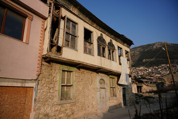 Damaged building in Antakya, Hatay after 6 February 2023 Earthquakes