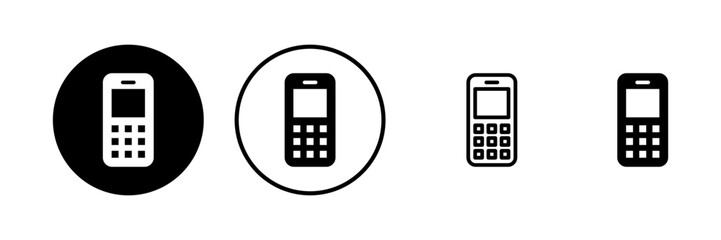 Phone icon vector illustration. Call sign and symbol. telephone symbol