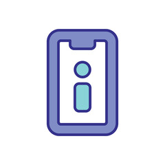 Notification icon vector stock illustration