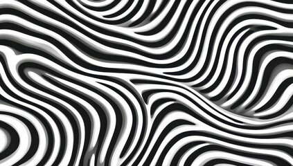 Abstract wavy lines pattern (1)