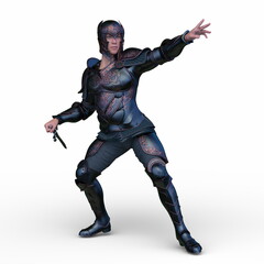 騎士　3DCGレンダリング