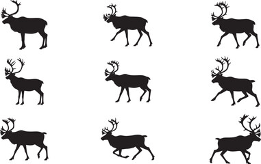 Caribou Silhouette