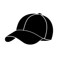 Stylish black cap design in a minimalist style for casual fashion enthusiasts