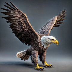 Obraz premium american bald eagle