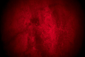 Old wall texture cement black red  background abstract dark color design are light with white gradient background.