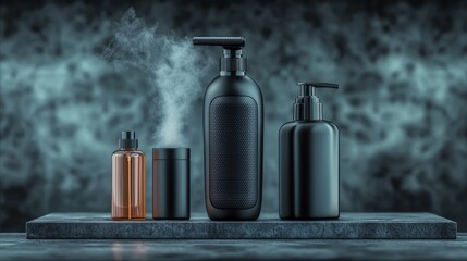 Stylish product display modern studio photography minimalist environment close-up view luxury concept for beauty products