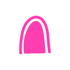 Pink Arch Door