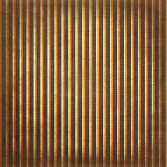 Obraz premium Seamless vertical striped pattern in rich brown and golden tones with textured fabric effect. Warm elegant background ideal for wallpaper, textiles, packaging, branding, and luxury design projects.