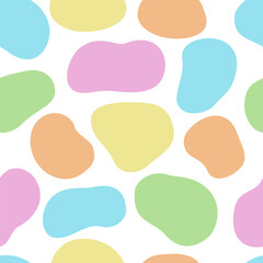 Seamless pattern with geometric colorful shape.  print for textiles, fabric, kid and wallpaper.
