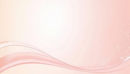 Soft pink elegant background with flowing lines