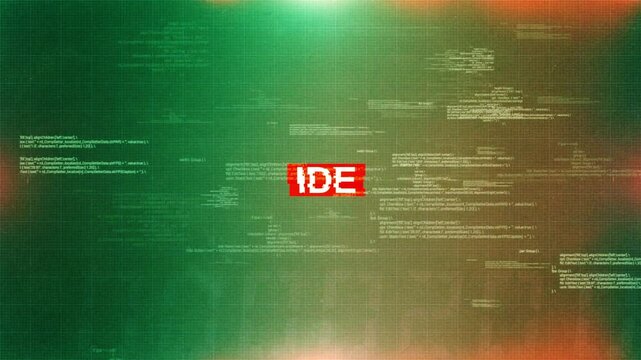 IDE On Digital Screen