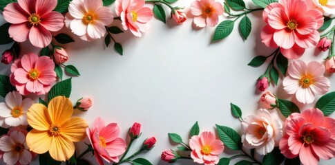 Vintage style artificial flower wall backdrop, , artificial blooms