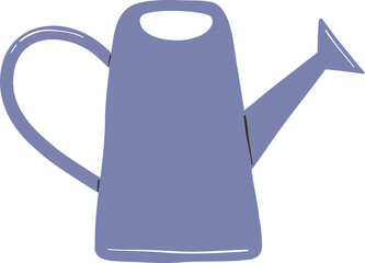 Gardening Watering Can Farm Hand Drawn Illustration