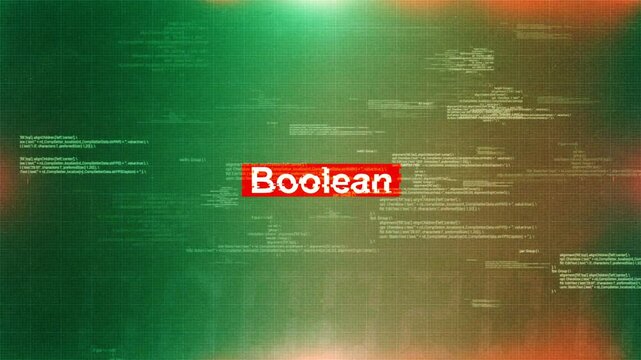 Boolean On Digital Screen