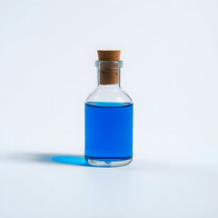 Obraz premium 3D Blue Magic Potion Bottle for Fantasy Game