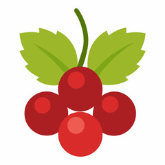 Currants icon isolated on white background