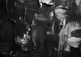 Abstract grunge background featuring dark gray and black hues with a smudged texture, ideal for design templates or wall art.