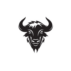 Buffalo Outline Vector for Branding