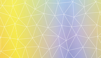 Hipster pattern with polygonal elements. For your home interior wallpaper, fashion print. Vector illustration. Creative gradient color.