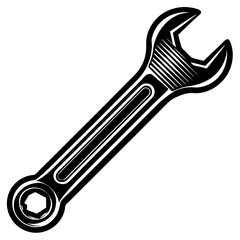 Obraz premium wrench vector illustration