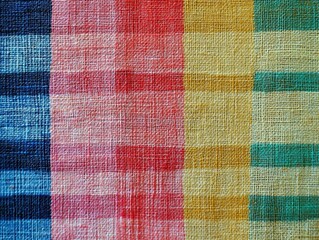 Bright Colorful Textile Pattern for Fashion and Home Decor Use