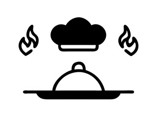 Obraz premium Cooking logo vector design