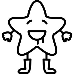 Drooling Star Icon