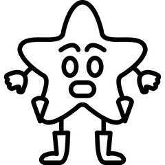 Cold Star Icon