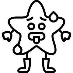Hot Star Icon