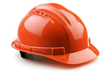 Fototapeta premium Construction site headgear, robust and protective for worker safety