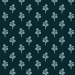 Ethnic abstract flower background. Seamless pattern in tribal, folk embroidery, Art Mexican style.Design for carpet, wallpaper, clothing, wrapping, fabric, cover