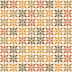 Vintage pattern Seamless floral geometric pattern